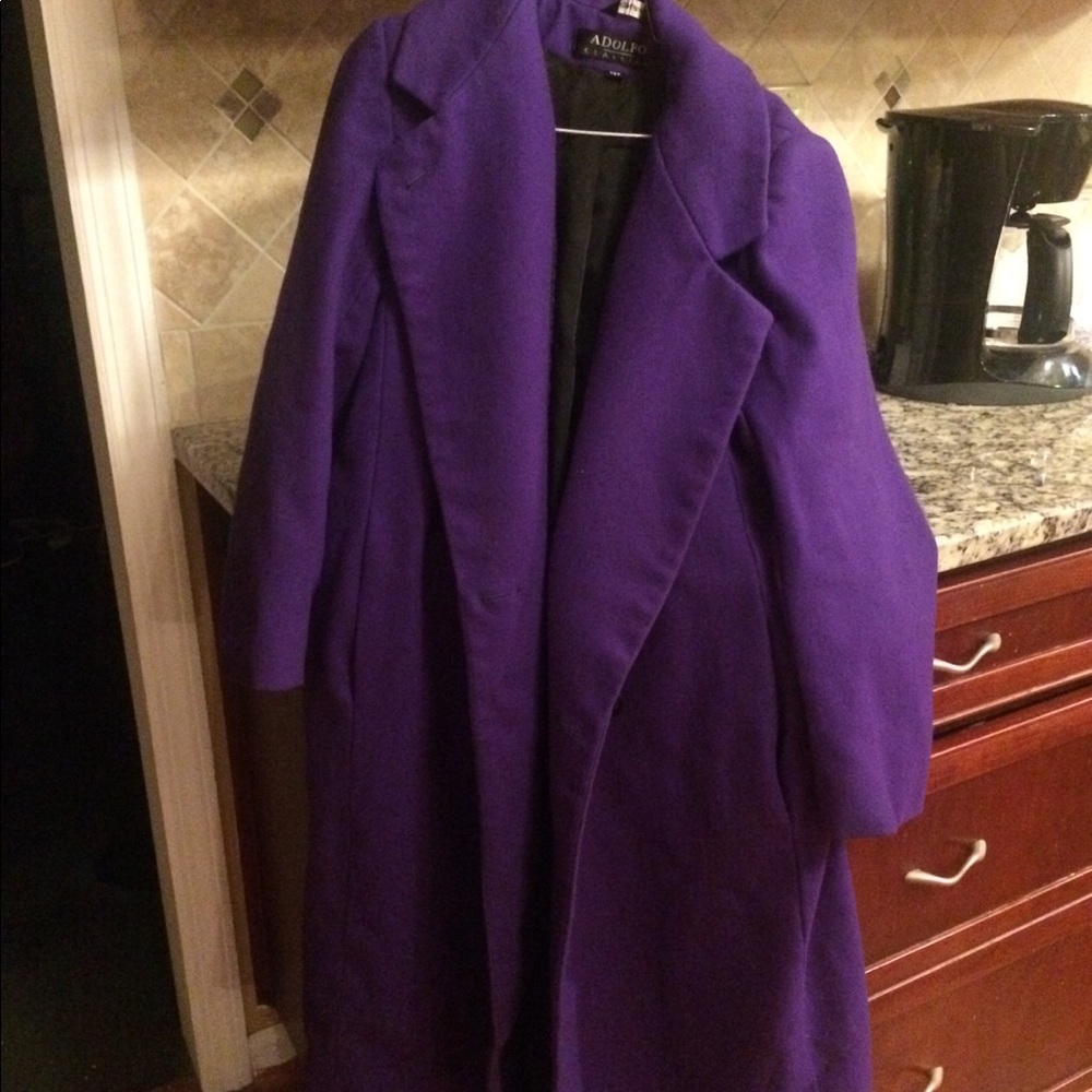 Ladies wool winter coat. 12petite
